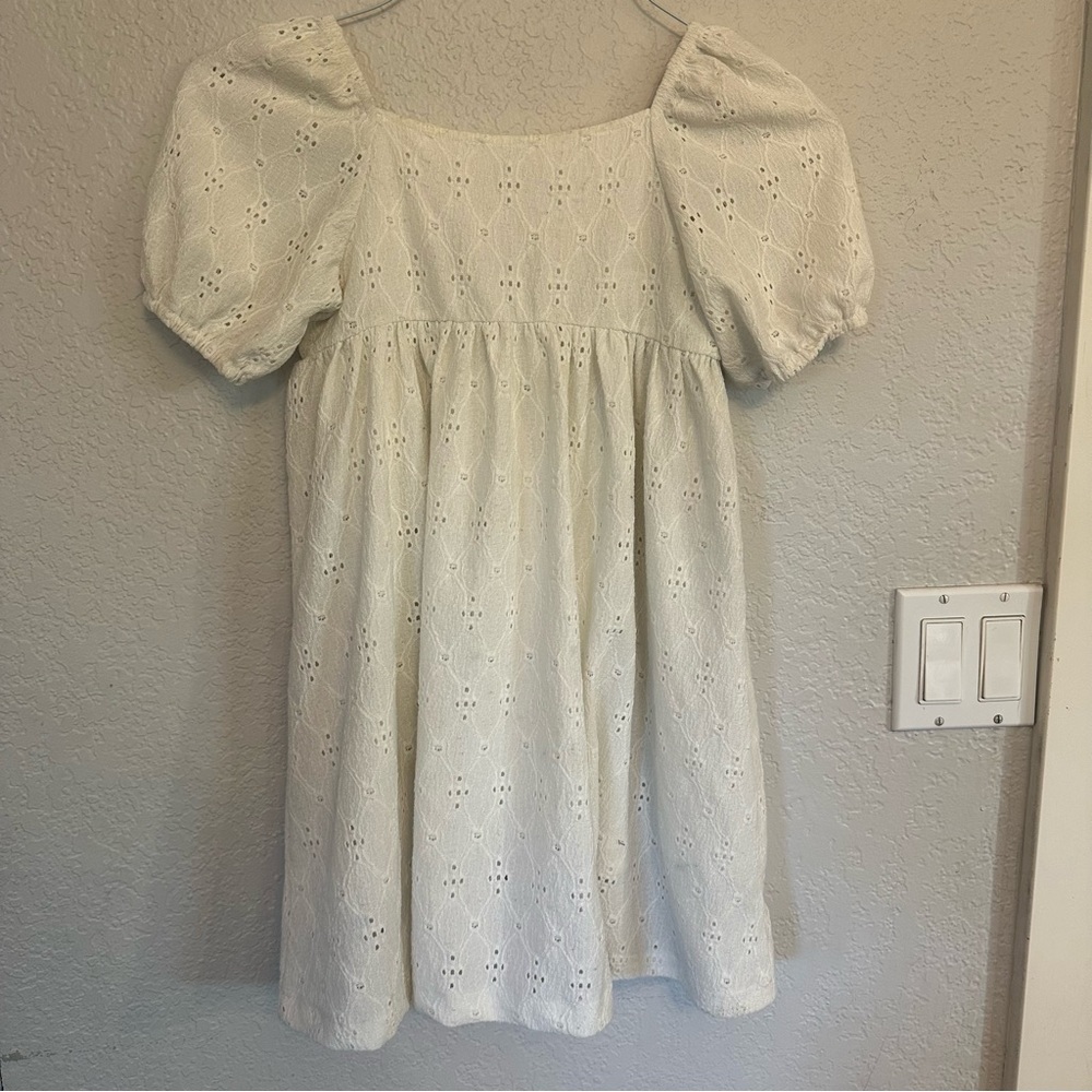 Mayoral Girls‎ White Knit Dress Size 8